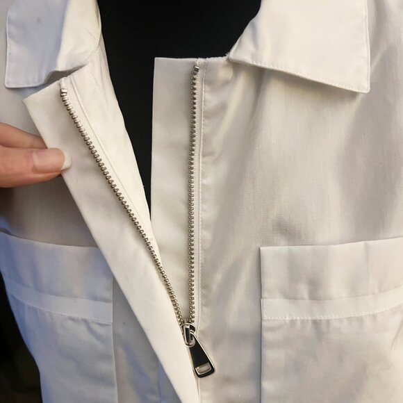 Epoque Evolution Sleeveless Top / Collared / Hidden Zipper / Size Small - Picture 2 of 6